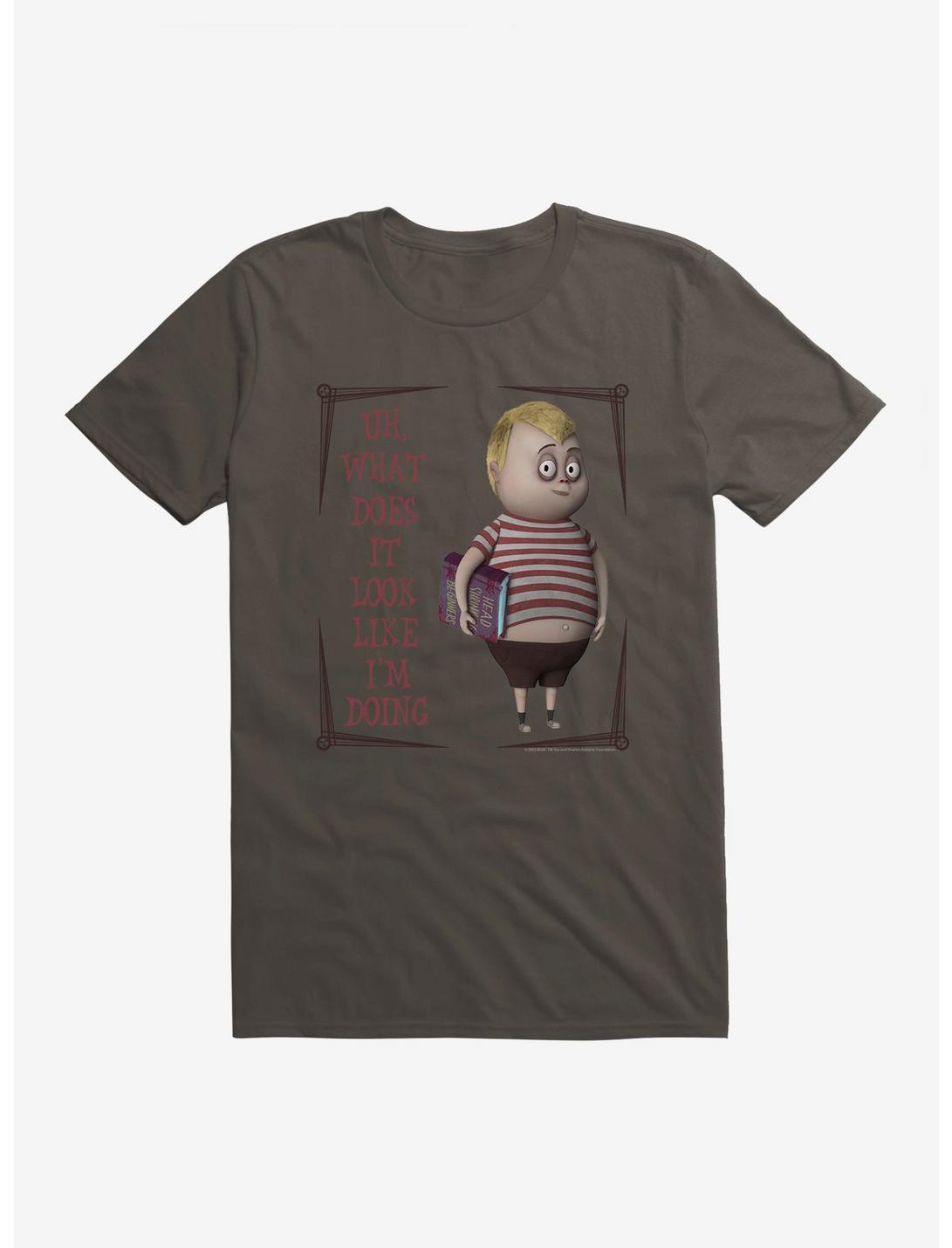 Addams-Family-Head-Shrinking-Kid-Tee-Unisex-T-Shirt-HTS1038 Addams Family Head Shrinking Kid Tee - Unisex T-Shirt HTS1038