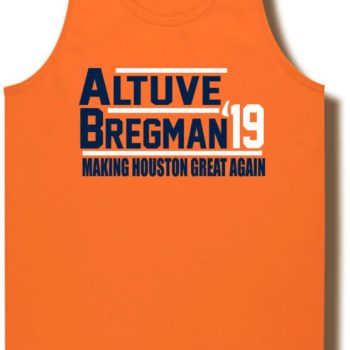 Alex Bregman Jose Altuve Houston Astros 2019 Unisex Tank Top