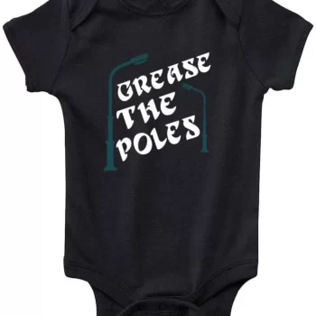 Baby Onesie Philadelphia Eagles Super Bowl Grease The Poles Creeper Romper
