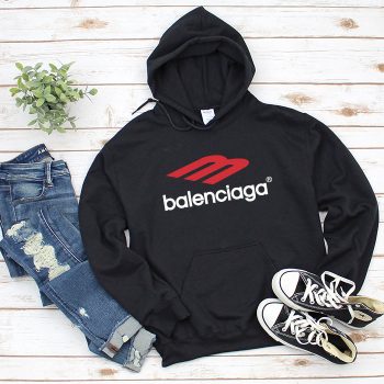Balenciaga 3B Sport Icon Unisex Pullover Hoodie HTB0938
