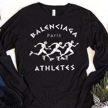 Balenciaga Athletes Crewneck Kid Tee Unisex Longsleeve Shirt LTB0680