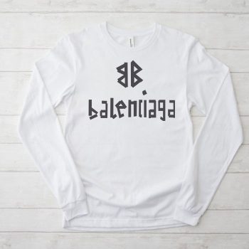 Balenciaga BB Logo Luxury Kid Tee Unisex Longsleeve Shirt LTB0701