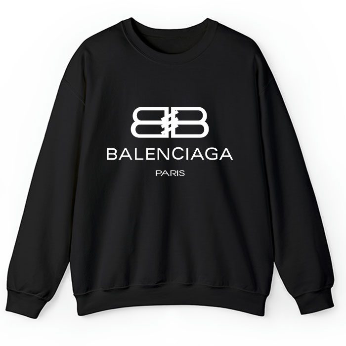 Balenciaga BB Paris Logo Luxury Crewneck Sweatshirt CSTB0576