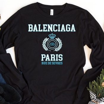 Balenciaga Laurel Paris Logo Luxury Kid Tee Unisex Longsleeve Shirt LTB0687