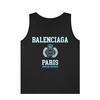 Balenciaga Laurel Paris Logo Luxury Unisex Tank Top TTTB0828