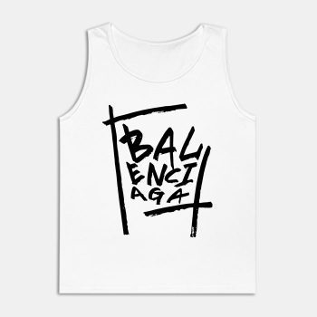 Balenciaga Letter Graffiti Unisex Tank Top TTTB0830