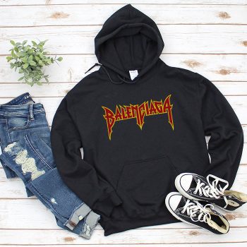 Balenciaga Metal Logo Unisex Pullover Hoodie HTB0939