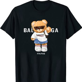Balenciaga Paris Teddy Bear Logo Kid Tee Unisex T-Shirt TTB1736