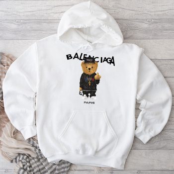 Balenciaga Paris Teddy Bear Unisex Pullover Hoodie HTB0961