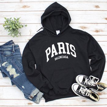 Balenciaga Paris Unisex Pullover Hoodie HTB0951