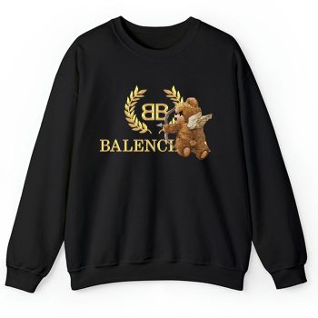 Balenciaga Teddy Bear Gold Luxury Crewneck Sweatshirt CSTB0723