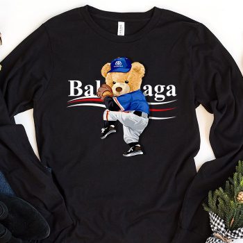 Balenciaga Teddy Bear Kid Tee Unisex Longsleeve Shirt LTB0709