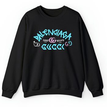 Balenciaga x Gucci Logo Crewneck Sweatshirt CSTB0721
