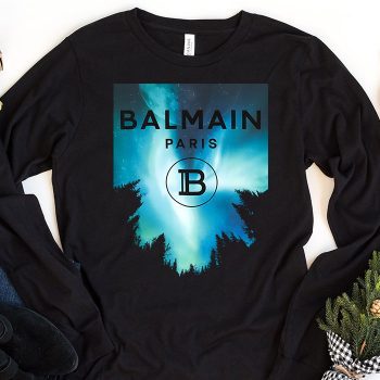 Balmain Moon Print Kid Tee Unisex Longsleeve Shirt LTB0886