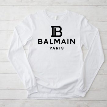 Balmain Paris Logo Kid Tee Unisex Longsleeve ShirtLTB0843