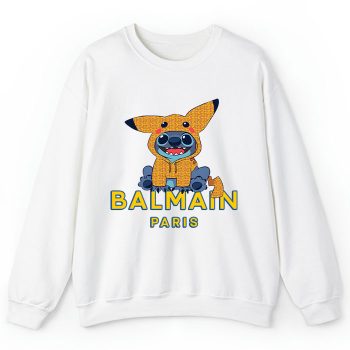 Balmain Paris Stitch Pokemon Crewneck Sweatshirt CSTB0900