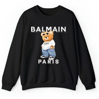 Balmain Paris Teddy Bear Luxury Crewneck Sweatshirt CSTB0904