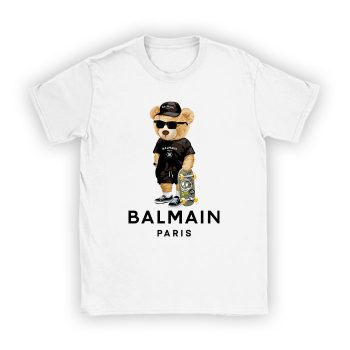 Balmain Paris Teddy Bear Luxury Kid Tee Unisex T-Shirt TTB1908