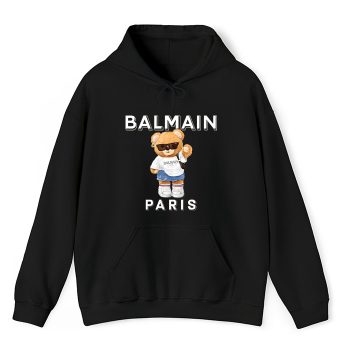 Balmain Paris Teddy Bear Luxury Unisex Pullover Hoodie HTB1137