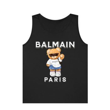 Balmain Paris Teddy Bear Luxury Unisex Tank Top TTTB1024