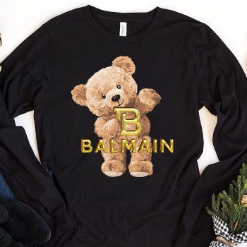 Balmain Teddy Bear Luxury Kid Tee Unisex Longsleeve ShirtLTB0880