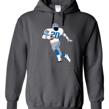 Barry Sanders Detroit Lions "Barry Pic" Hooded Sweatshirt Unisex Hoodie