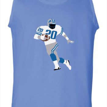 Barry Sanders Detroit Lions Lion King Unisex Tank Top