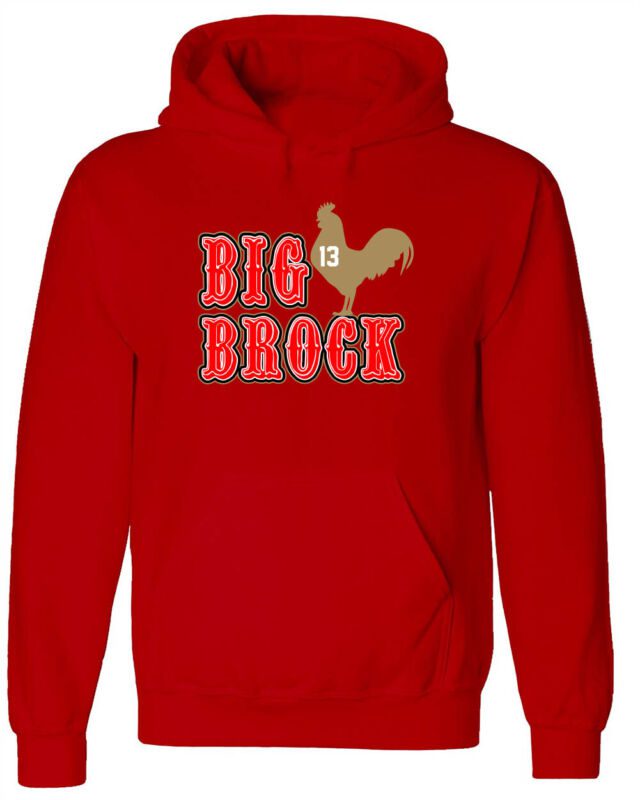 Brock Purdy Big Cock Brock San Francisco 49ers Crew Hooded Sweatshirt Unisex Hoodie Cadadesigns