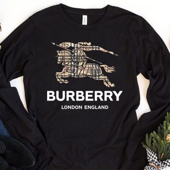 Burberry London Logo Luxury Kid Tee Unisex Longsleeve Shirt LTB0716
