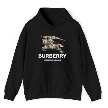 Burberry London Logo Luxury Unisex Pullover Hoodie HTB0970
