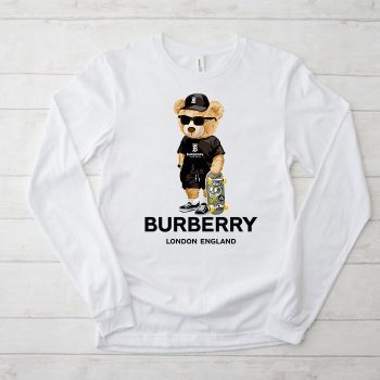 Burberry London Teddy Bear Kid Tee Unisex Longsleeve Shirt LTB0737