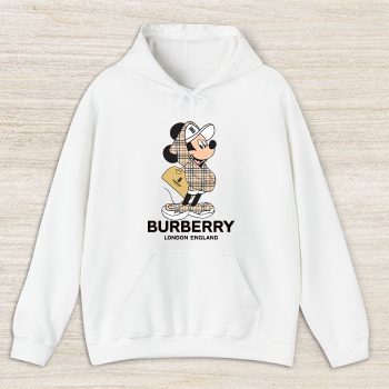 Burberry Mickey Mouse Unisex Pullover Hoodie HTB0994