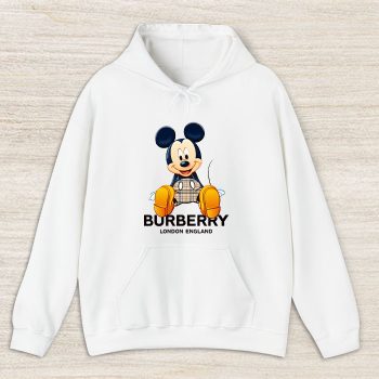 Burberry Mickey Mouse Unisex Pullover Hoodie HTB0995