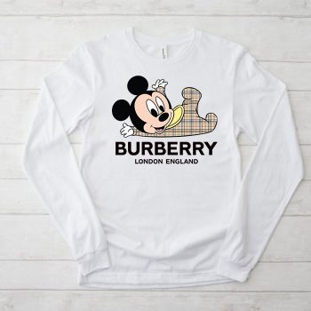 Burberry Minnie Mouse Kid Tee Unisex Longsleeve Shirt LTB0744