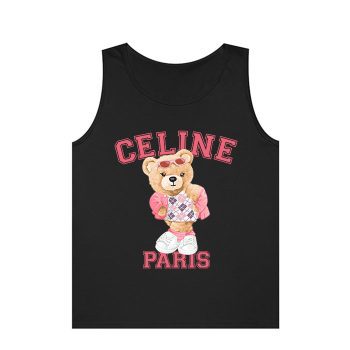 Celine Paris Teddy Bear Luxury Unisex Tank Top TTTB0955