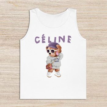 Celine Teddy Bear Luxury Unisex Tank Top TTTB0959