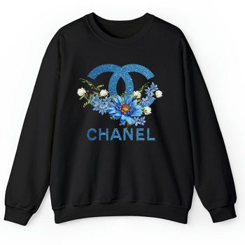 Chanel Glitter Flower Logo Crewneck Sweatshirt CSTB0232