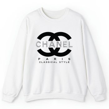 Chanel Paris Classical Style Gitter Logo Crewneck Sweatshirt CSTB0227