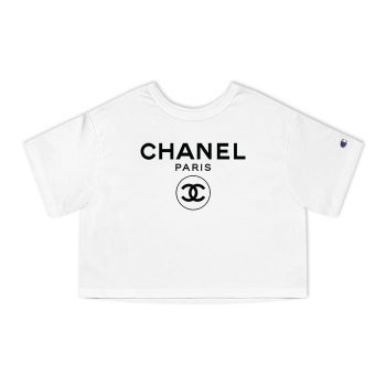 Chanel Paris Original Logo Champion Women Cropped T-Shirt CTB2632