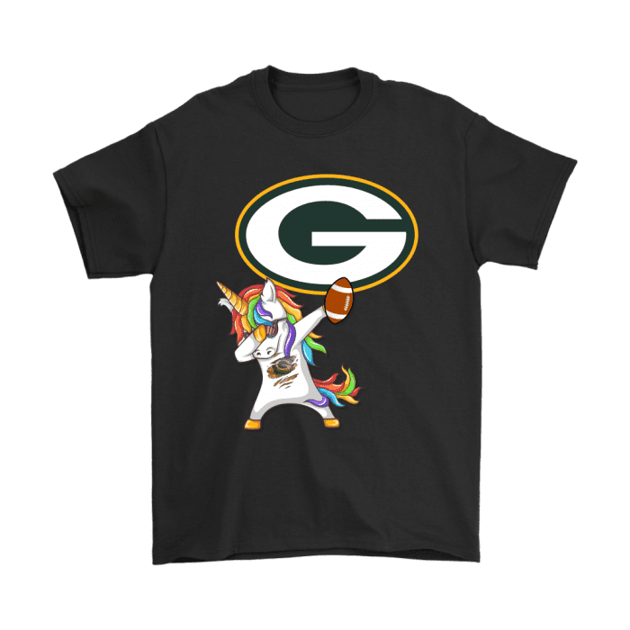 Dabbing Hip Hop Unicorn Dab With Green Bay Packers Football Unisex T-Shirt Kid T-Shirt LTS3862