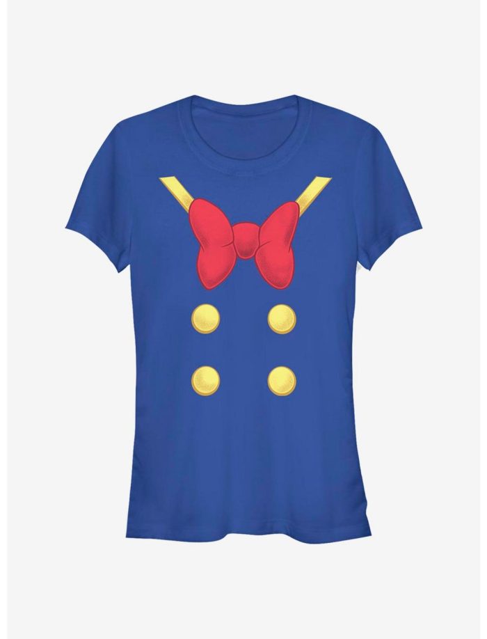 Disney Donald Duck Costume Girls T-Shirt Women Lady T-Shirt HTS4490