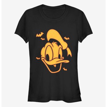 Disney Donald Duck Orange Donald Girls T-Shirt Women Lady T-Shirt HTS4488