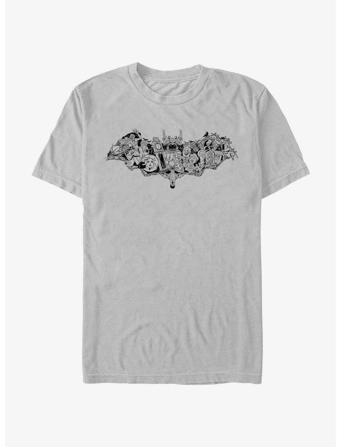 Disney-Haunted-Mansion-Characters-Within-Bat-Extra-Soft-Kid-Tee-Unisex-T-Shirt-HTS1562 Disney Haunted Mansion Characters Within Bat Extra Soft Kid Tee - Unisex T-Shirt HTS1562