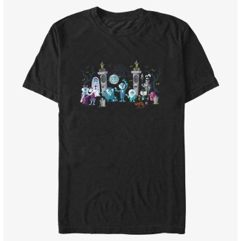 Disney Haunted Mansion Entrance Lineup Kid Tee - Unisex T-Shirt HTS1569