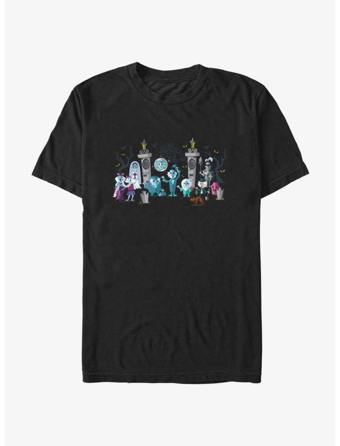 Disney Haunted Mansion Entrance Lineup Kid Tee - Unisex T-Shirt HTS1569