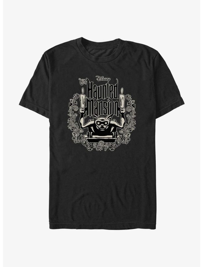 Disney Haunted Mansion Gargoyle Candle Holder Extra Soft Kid Tee - Unisex T-Shirt HTS1576