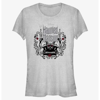 Disney Haunted Mansion Gargoyle With Candles Girls T-Shirt Women Lady T-Shirt HTS4845