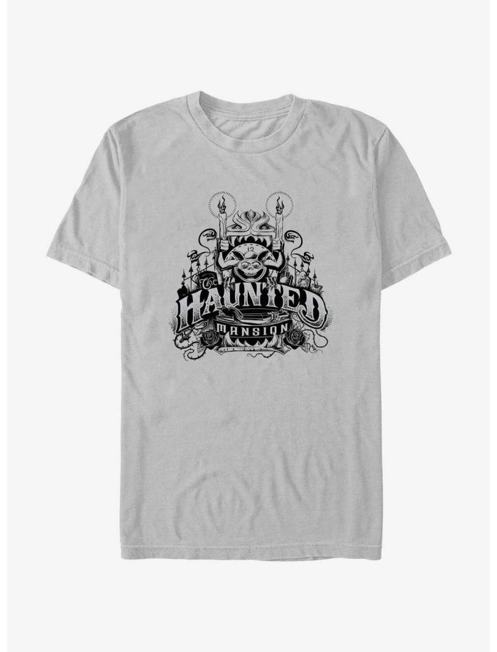 Disney Haunted Mansion Haunted Gargoyle Candles Extra Soft Kid Tee - Unisex T-Shirt HTS1581