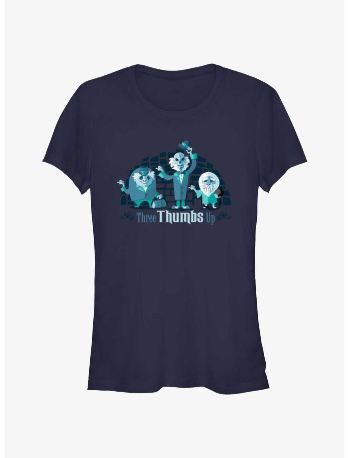 Disney Haunted Mansion Three Thumbs Up Girls T-Shirt Women Lady T-Shirt HTS4839