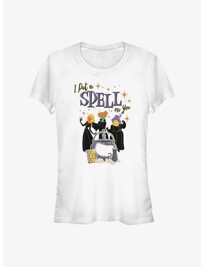 Disney Hocus Pocus A Spell On You Girls T-Shirt Women Lady T-Shirt HTS4914